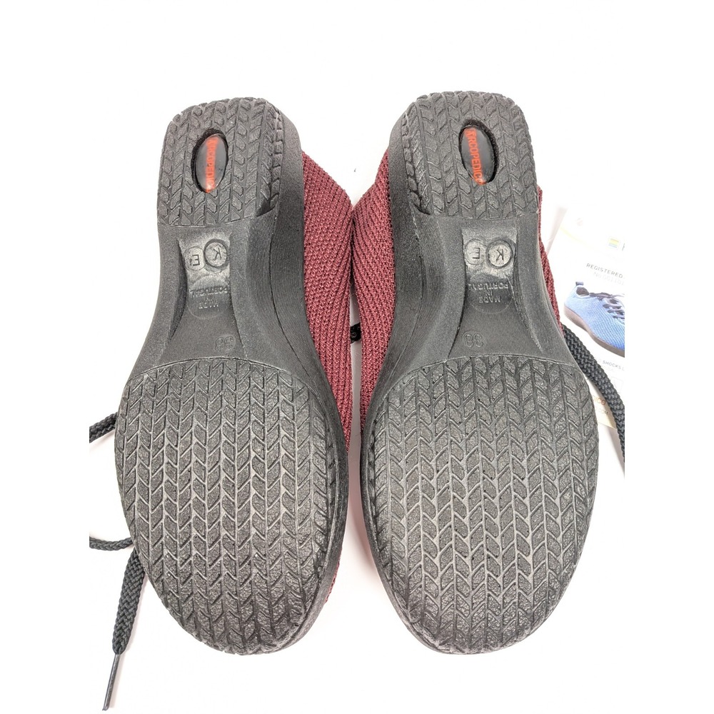 NEW Arcopedico Knitted Women's Ls Bordeaux Red Size 38(EU) 7.5 US - Picture 9 of 11